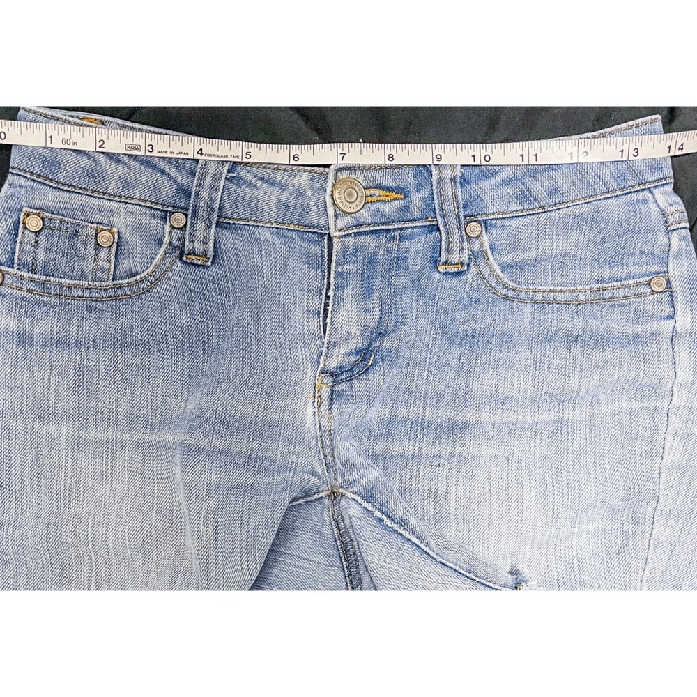 Max Rave Jeans Shorts Low Rise Size 0 - Picture 5 of 8